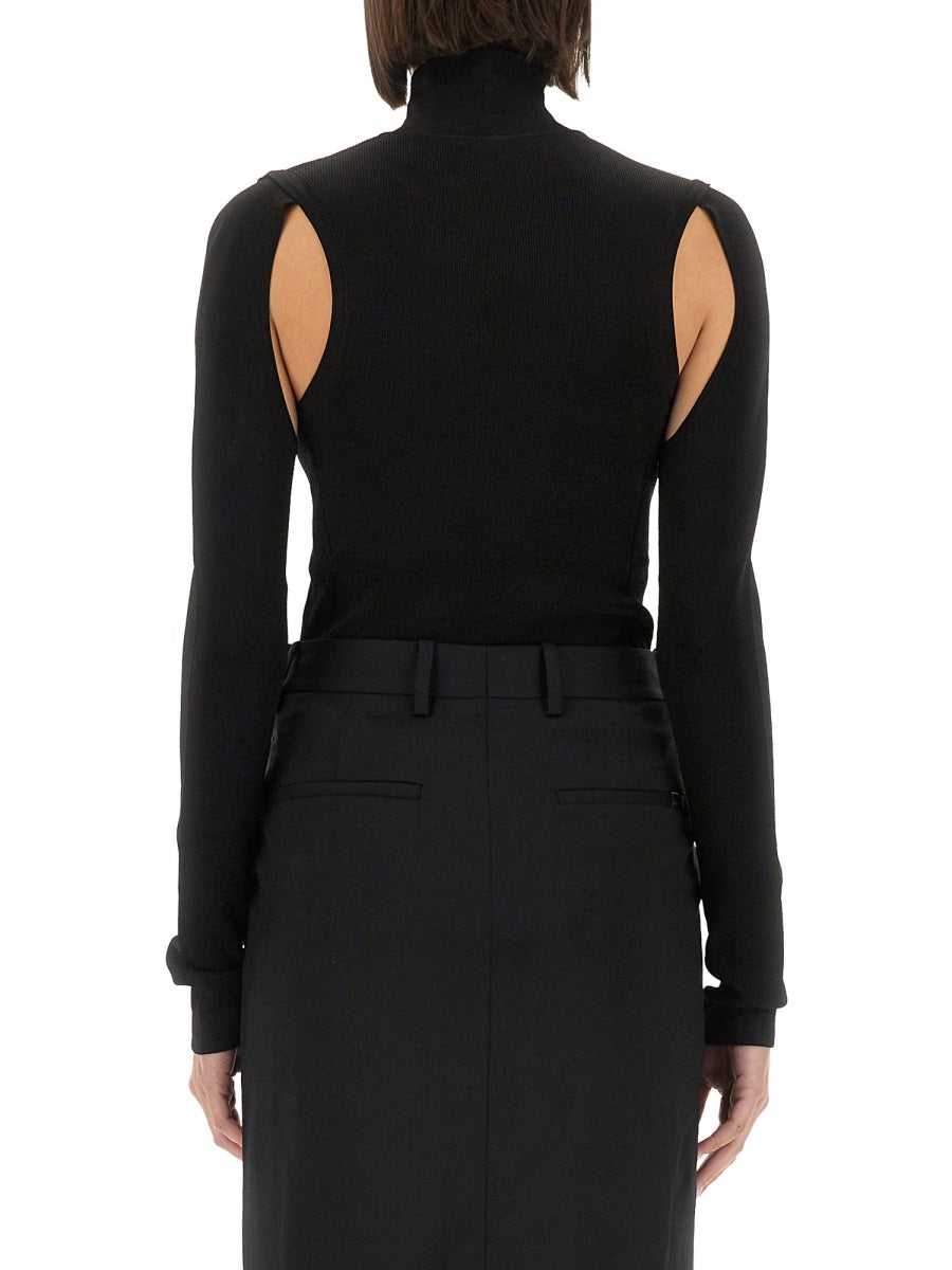Helmut Lang Top - Nero | Wanan Luxury
