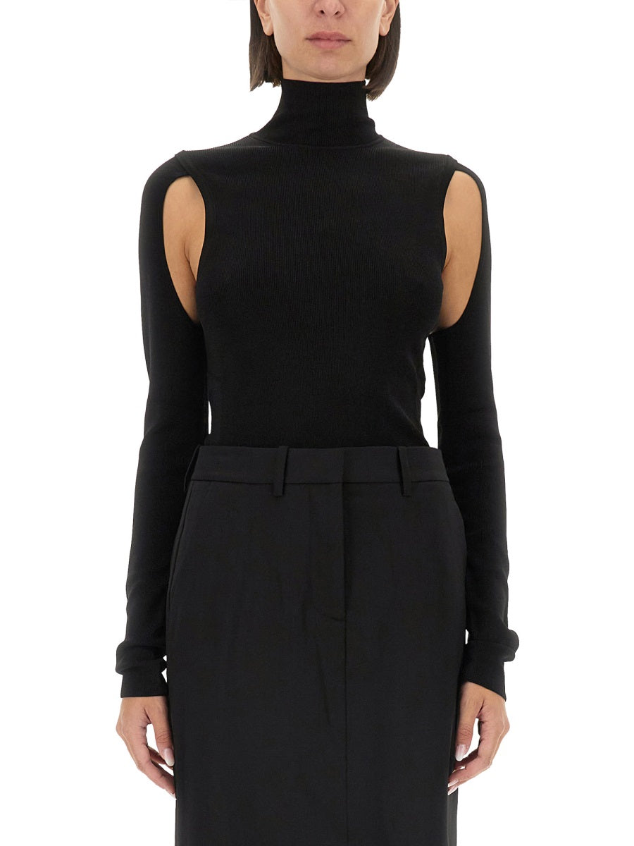 Helmut Lang Top - Nero | Wanan Luxury