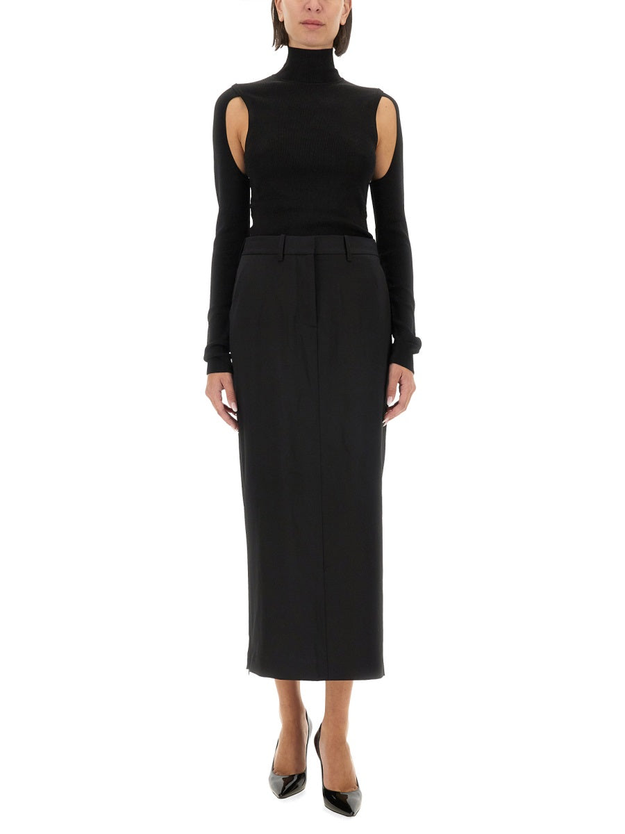 Helmut Lang Top - Nero | Wanan Luxury