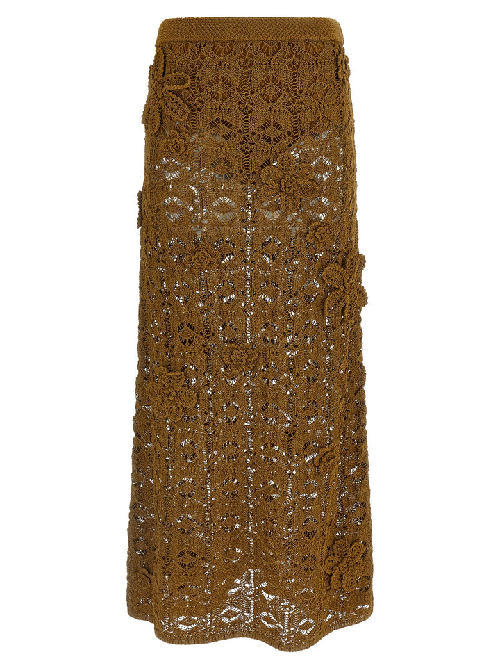 Pinko Anthemis Gonne - Marrone | 7d7c1dc5103f7f09df9f67d7a3dbacdff03f40d6