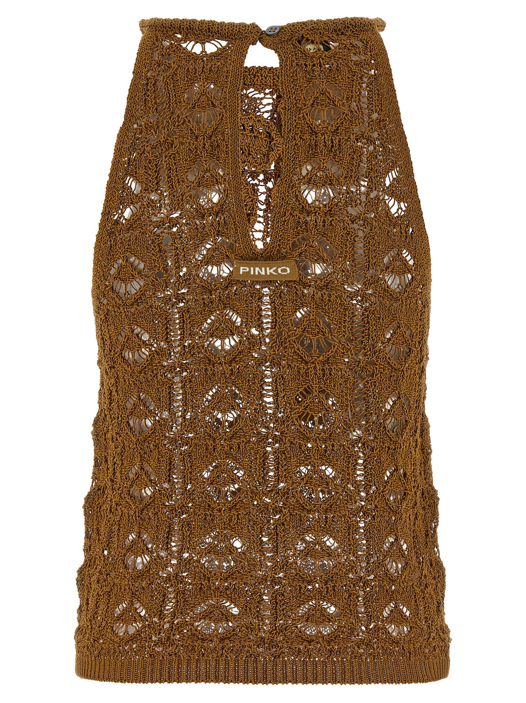 Pinko Nymphaea Top - Marrone | 195e198137e4293439e6c64715fe5db5ceee3732