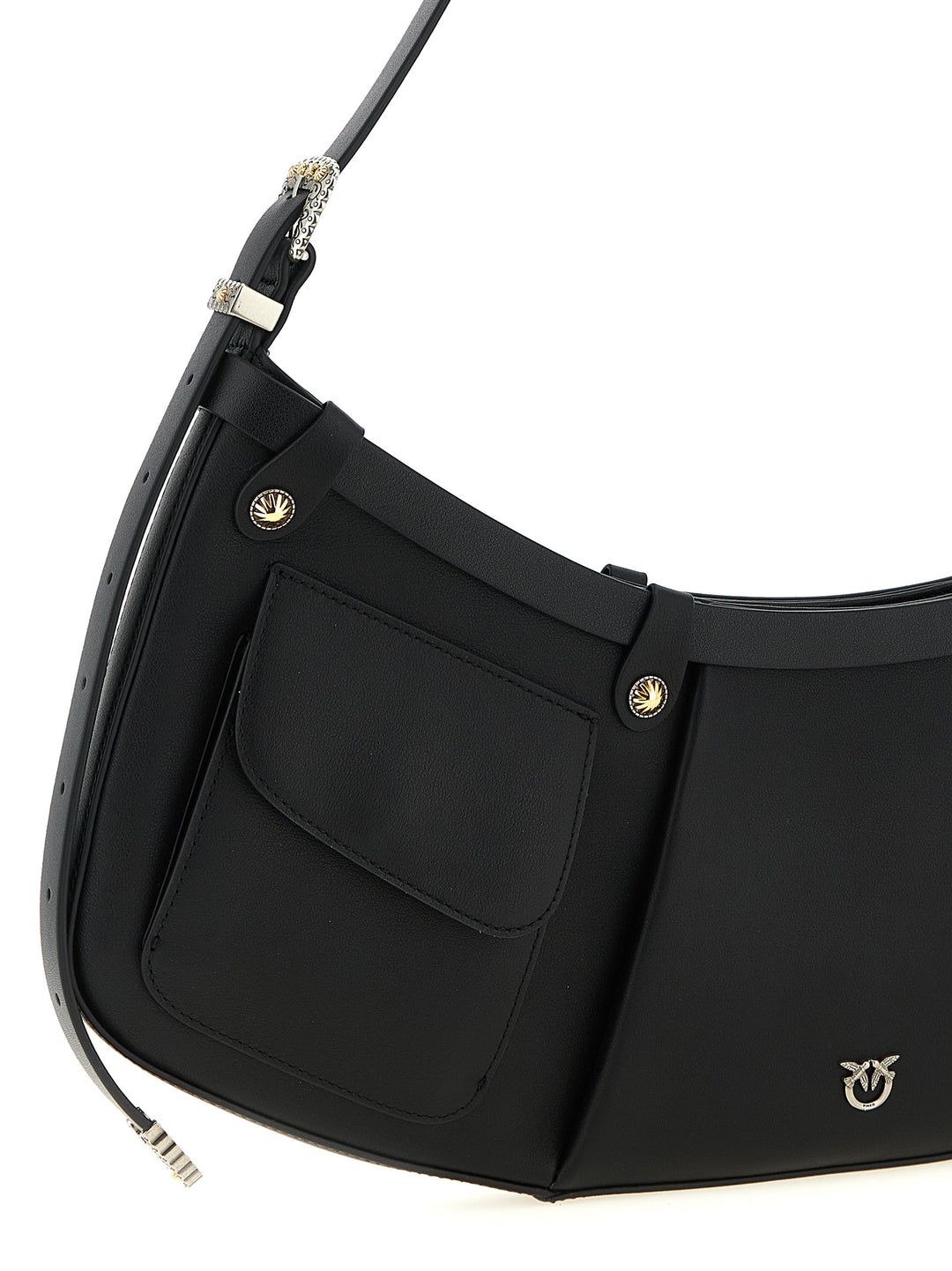Pinko Pocket Body Borse a Spalla e Tracolla - Nero | b5b78a22041bf2dfe363238ed379bddf9fde800f