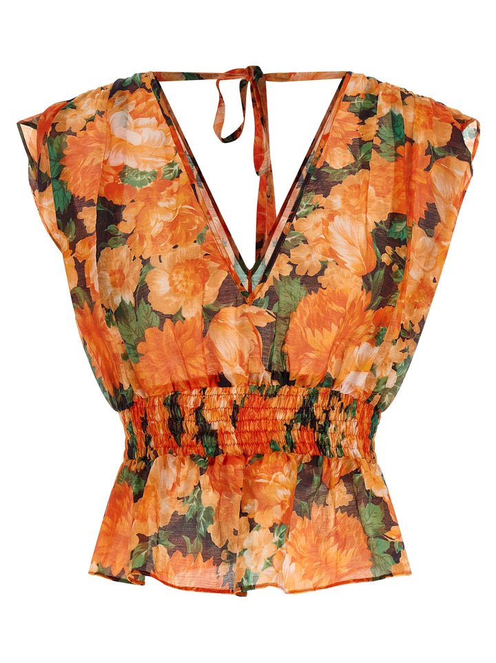 Pinko Arcore Top - Arancione | 204dada833bf7ad6b73c0d75387e530600ae4774