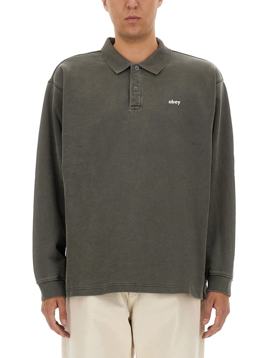 Obey Polo - Nero | Wanan Luxury