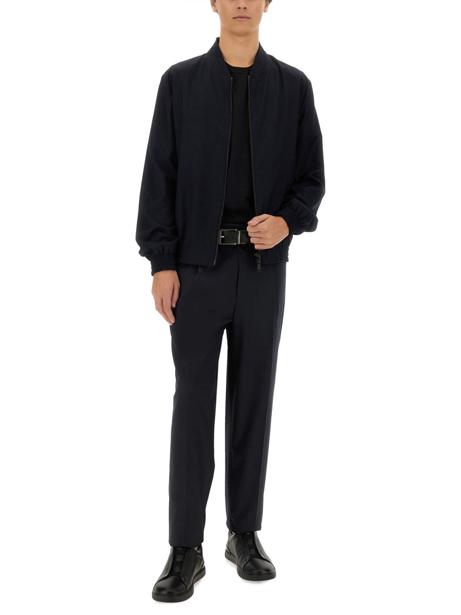 Zegna Pantaloni - Nero | Wanan Luxury