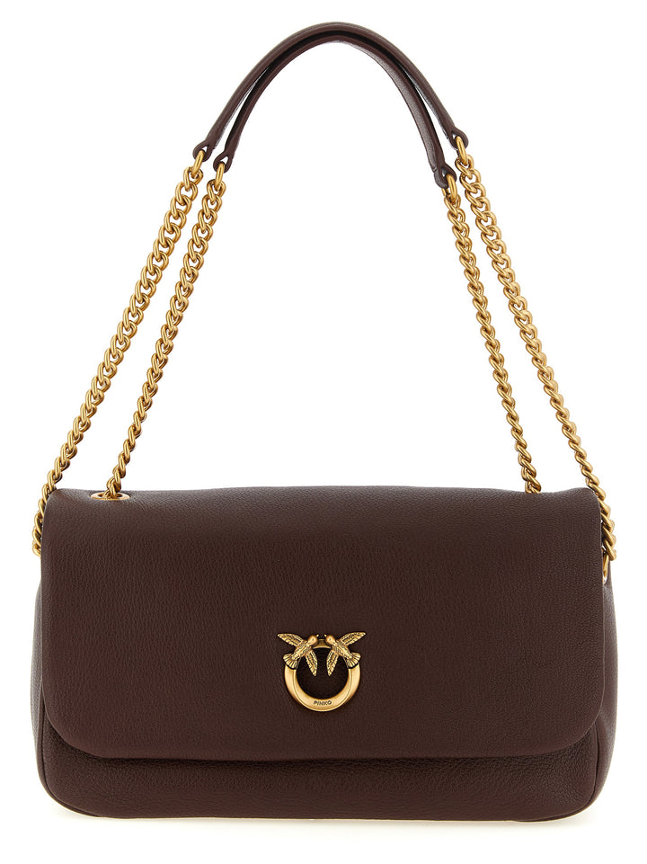 Pinko Love Birds Borse a Spalla e Tracolla - Marrone | b777ae02e91b56ac151eb83868642a4d3120a51f