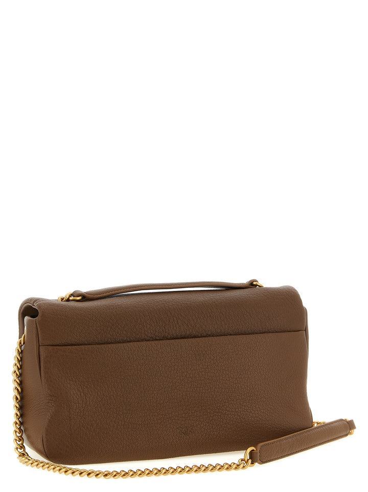 Pinko Love Birds Borse a Spalla e Tracolla - Marrone | a3774cd0dfbf89dabb163eccf59059cebe617362