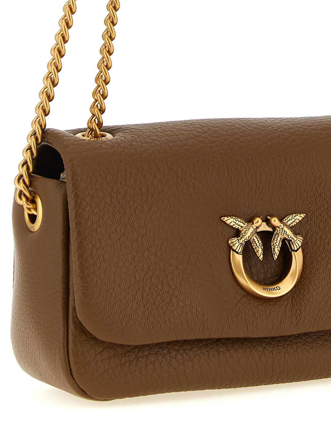Pinko Love Birds Borse a Spalla e Tracolla - Marrone | 7eb3596beb6a50959adb6b40582ad21c07513501