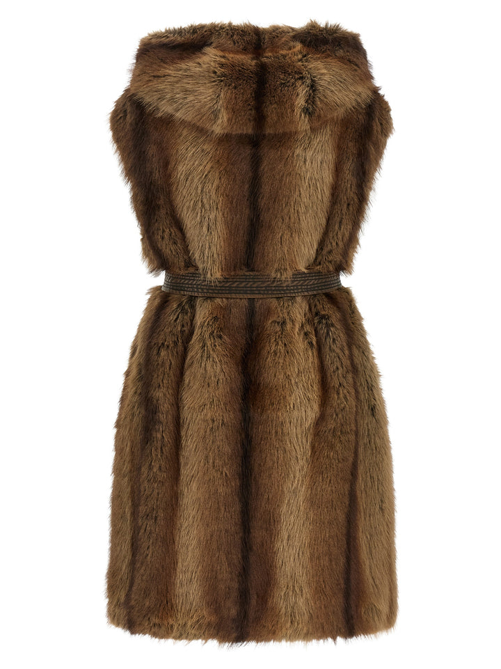 Pinko Galearis Pellicce - Marrone | f87332faf06b7fa048d62626dad6b2c401168563