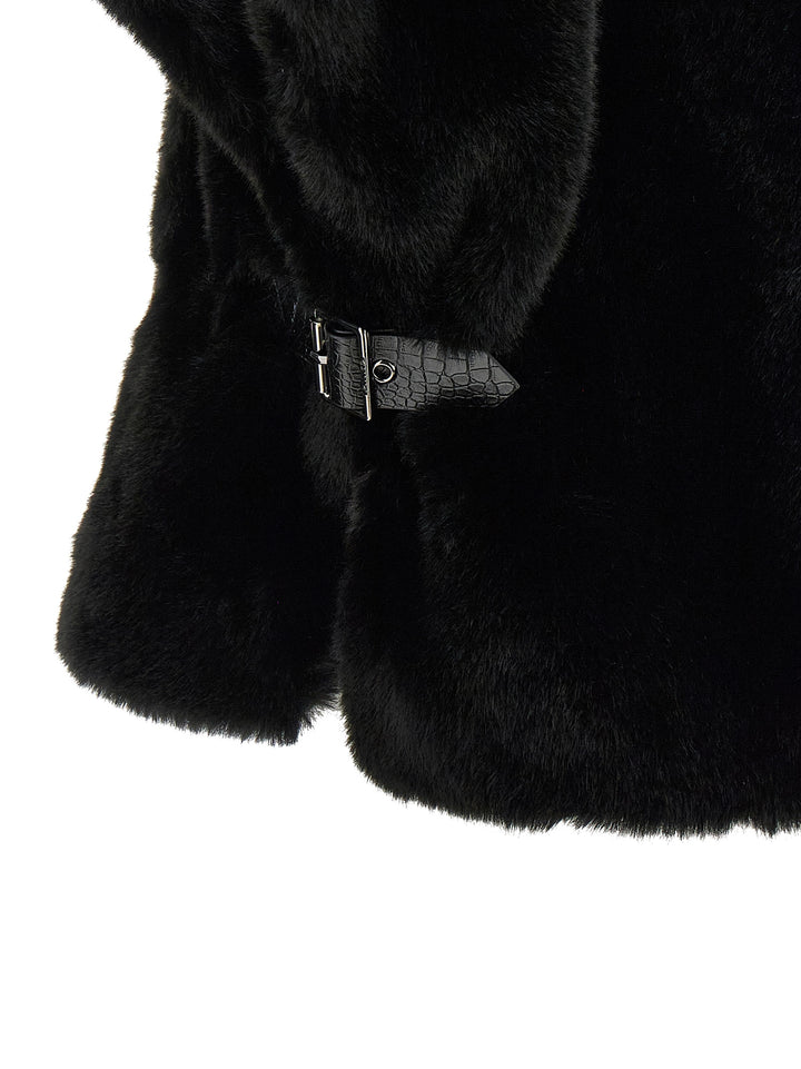 Pinko Cape Pellicce - Nero | 66a5d86fbf12b1ea65e022ad3a510c4453d18f22