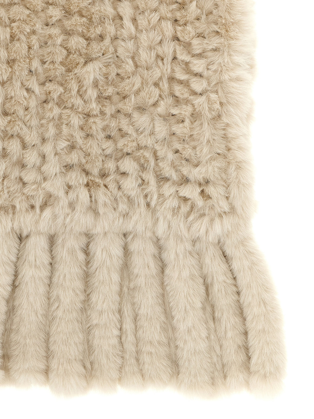 Pinko Fur Scarf Sciarpe - Grigio | cac3cda20a30f9728025a41b81785ec2b200792e
