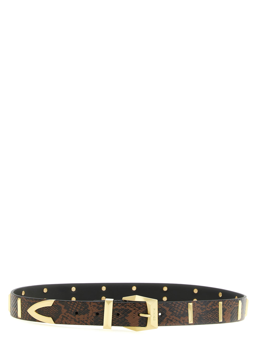 Pinko Python Print Belt Cinture - Grigio | aa96d8ff9e6e313aeec2fe492b61cd6c61a595fd