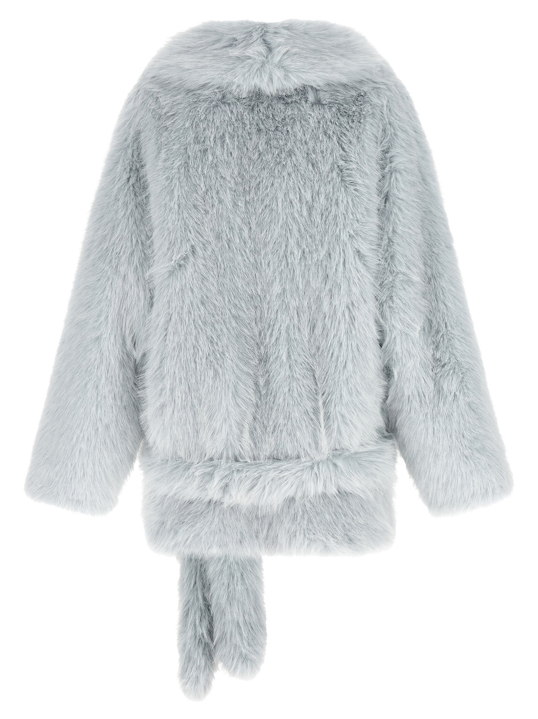 Pinko Faux  Blouson Pellicce - Celeste | 44dc17b78adc876eb94cef13cd83e869bb9b6d66