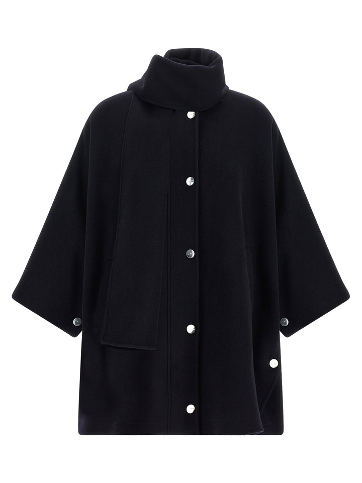 Pinko Caban Coat Trench e Impermeabili - Blu | d1a84463781a8c9823f3b7176c0e3f40bb66d77c