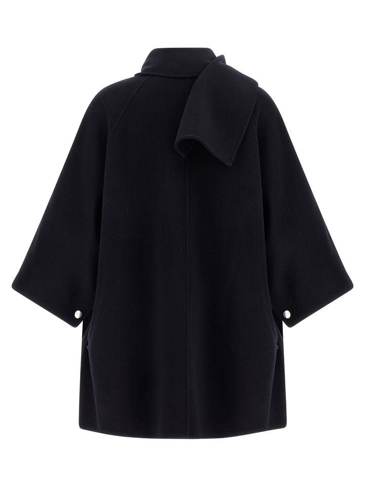 Pinko Caban Coat Trench e Impermeabili - Blu | 6d1c1020f59573c3c4ebd18da169a46797f2f6fb