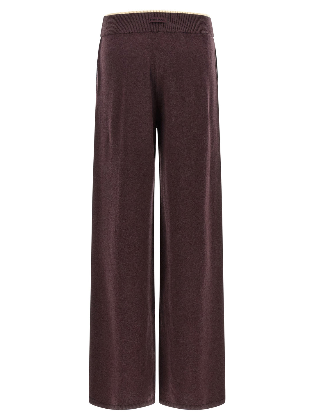 Pinko Mélange Knit Pantaloni - Viola | 3159343e164b81fea10b03c89a9278b1b2a348ed