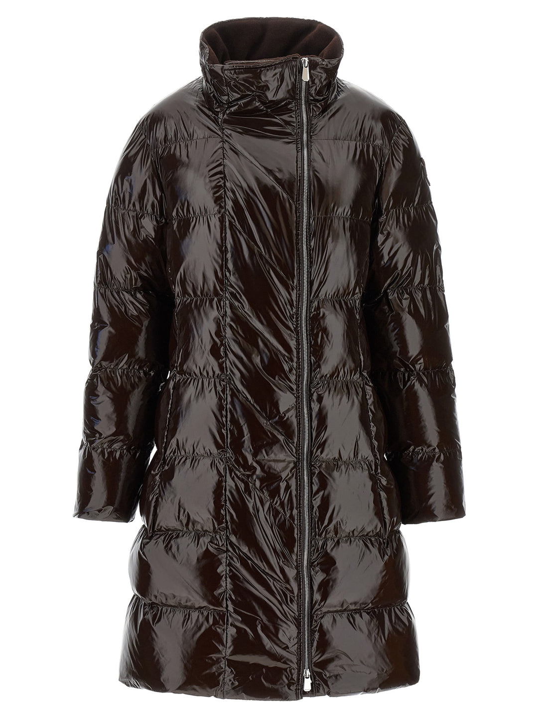 Pinko Love Birds Puffer Jackets - Marrone | 1d1745aafd0575029a46d708721e333141df2a7a