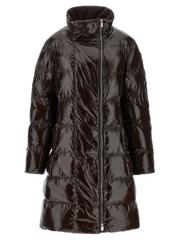Pinko Love Birds Puffer Jackets - Marrone | 1d1745aafd0575029a46d708721e333141df2a7a
