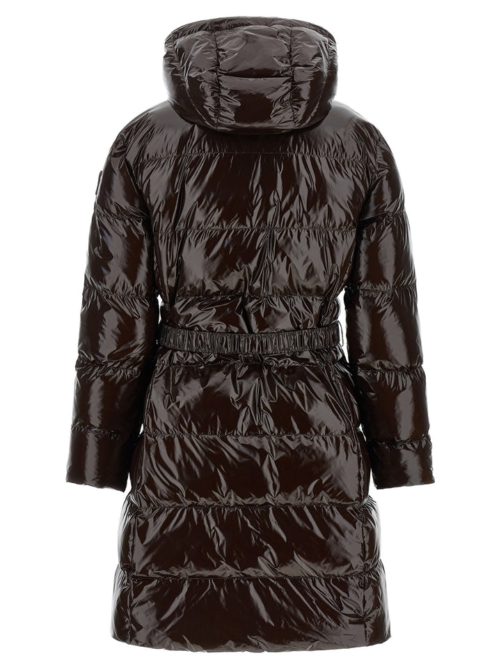 Pinko Love Birds Puffer Jackets - Marrone | 2aba5d18109daa738176176409ebd0e1ff37a391