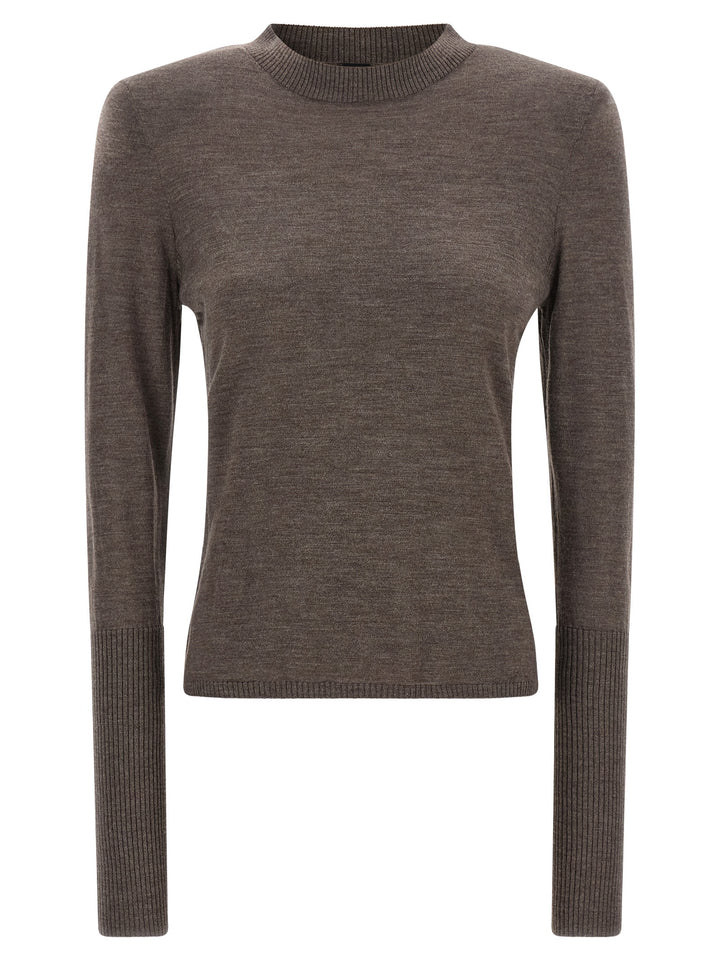 Pinko Padded Shoulder Sweater Maglioni - Marrone | aaeeb7d7c6ccd51702f4cc70eff801398b87fa97