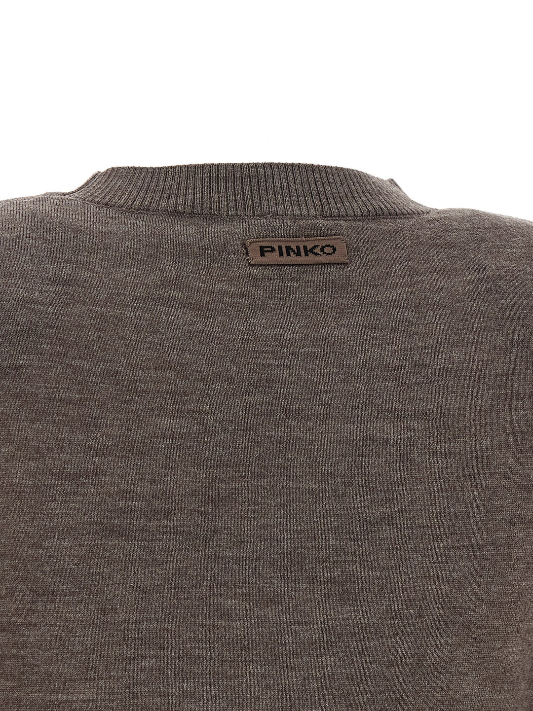 Pinko Padded Shoulder Sweater Maglioni - Marrone | 6a44e17923194e737588f6c81f0865408e19fa3e