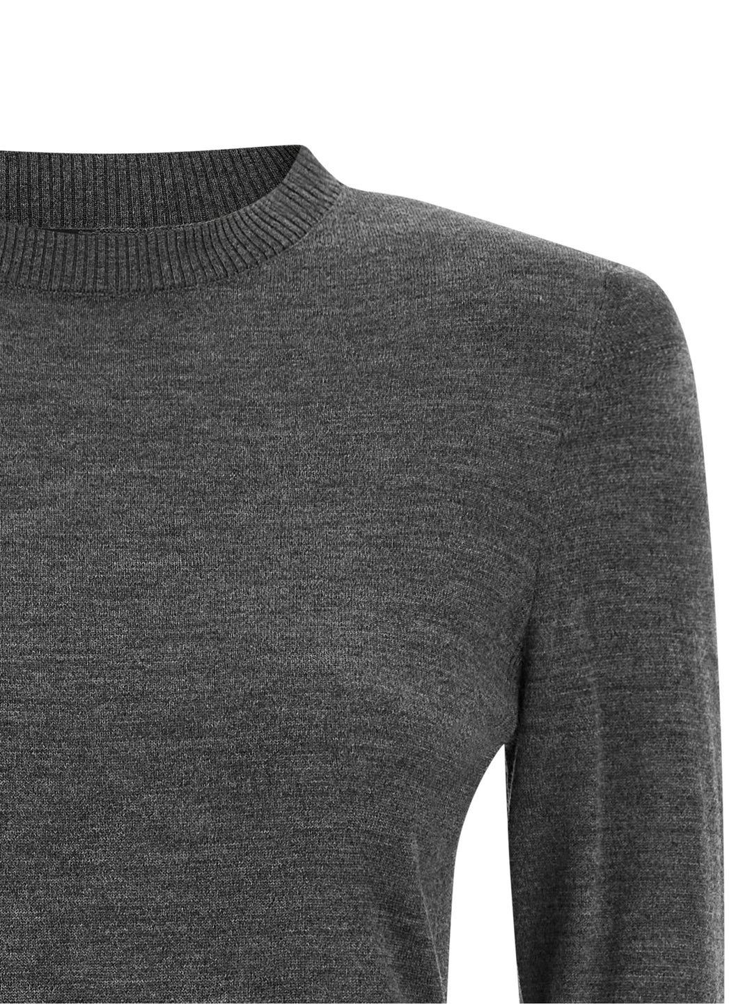 Pinko Padded Shoulder Sweater Maglioni - Grigio | af6b794024f7c32f0b1cc78c81db20518bae9ab8