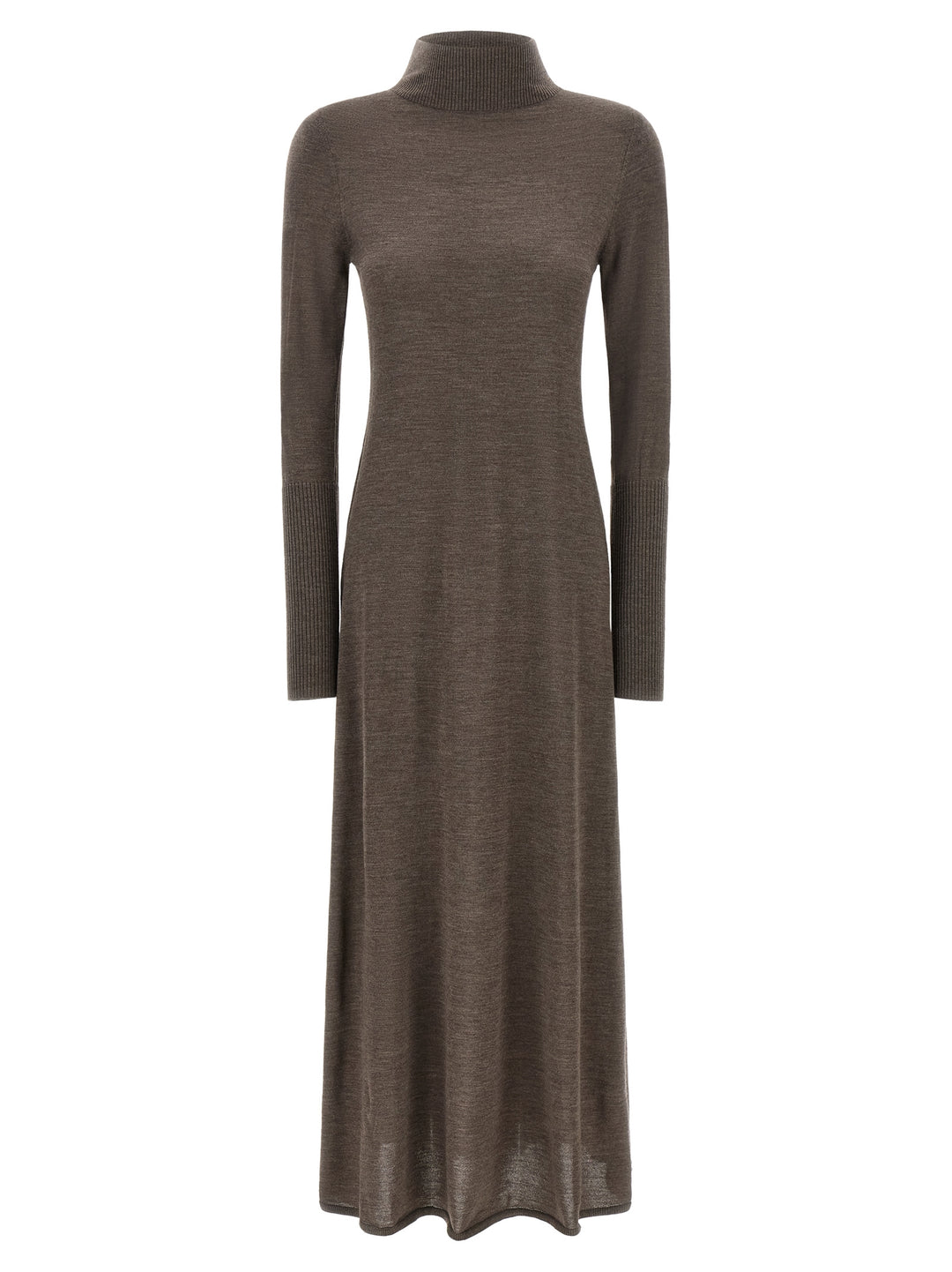 Pinko Turtleneck Dress Abiti - Beige | c58561b2e42c35a7f0a8f5986fbc7b8f2d662f75