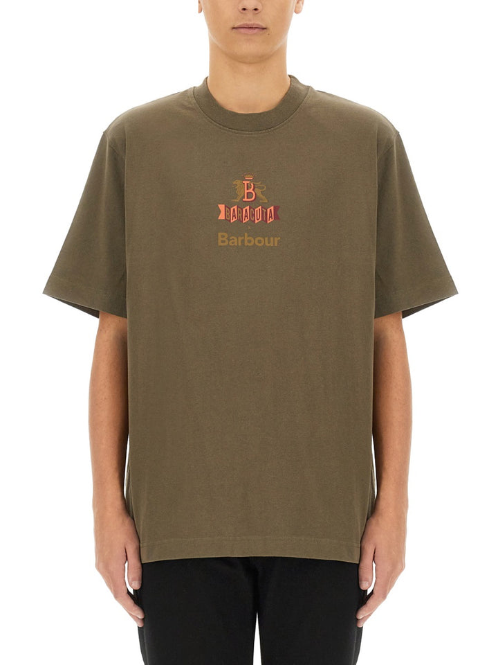 Baracuta x Barbour T shirt - Verde | Wanan Luxury
