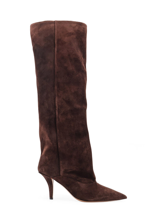Ines Reverse Suede Boots