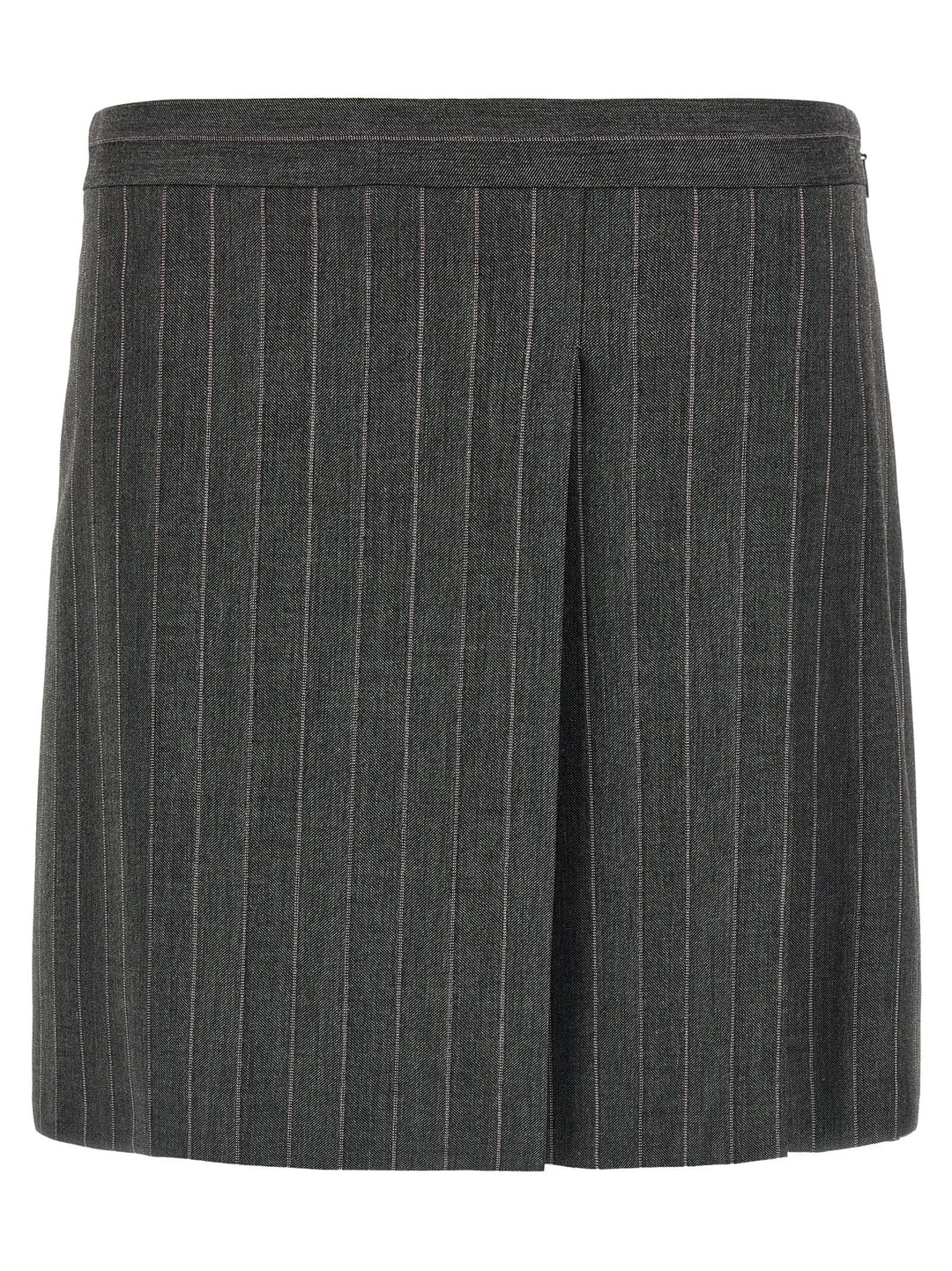 Pinko Pinstripe Skirt Gonne - Grigio | c4fa1e0f4048b16d1b1eb7550e1146f761a9ef9a