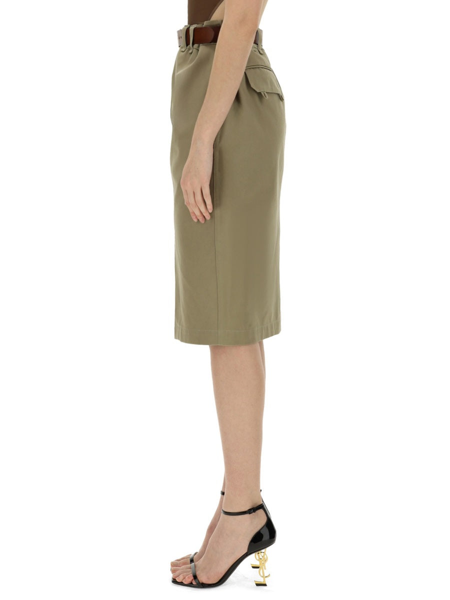 Saint Laurent Gonne - Beige | Wanan Luxury