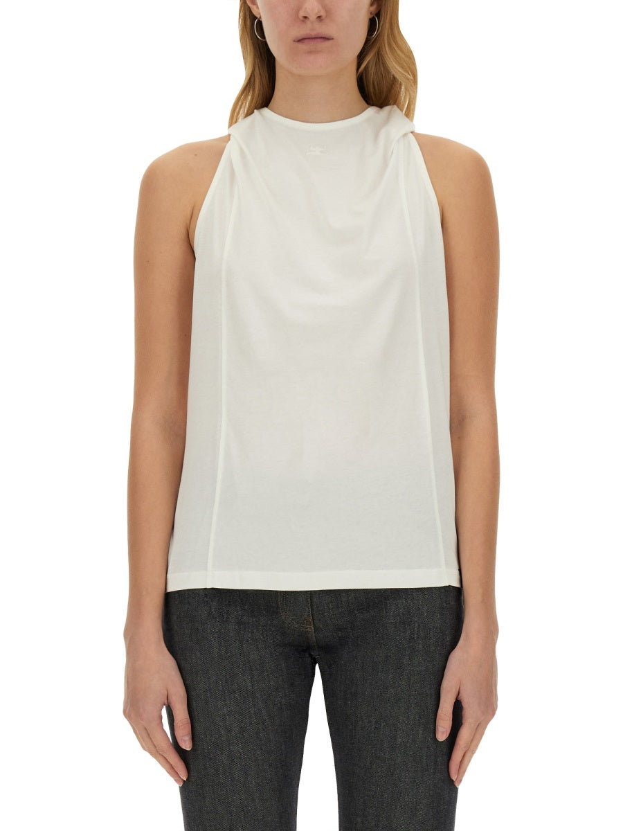 Courrèges Top - Bianco | Wanan Luxury