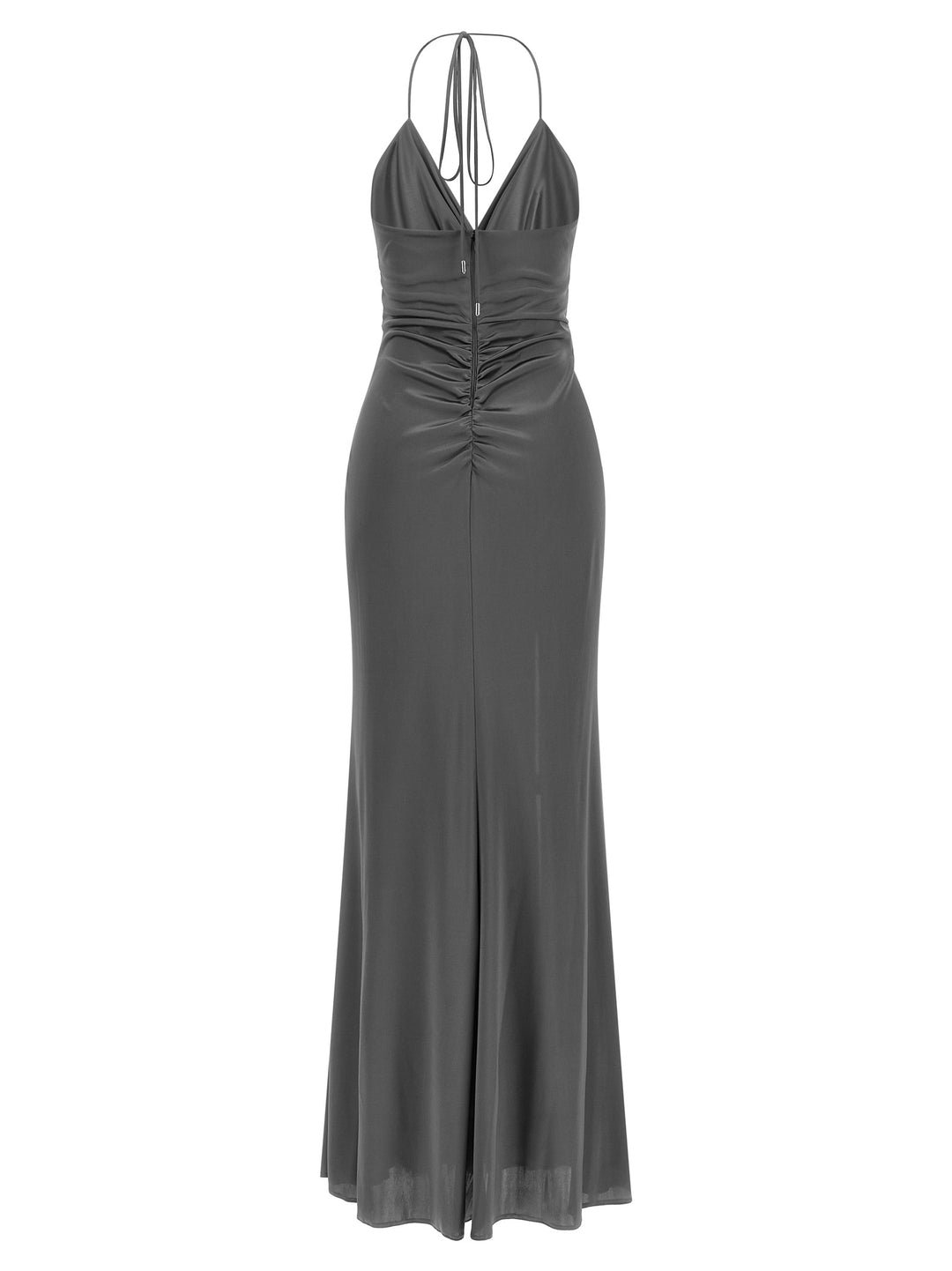 Pinko Front Knot Dress Abiti - Grigio | c1c25b4ed16e5137fe377986d649ebfc37ac35f1