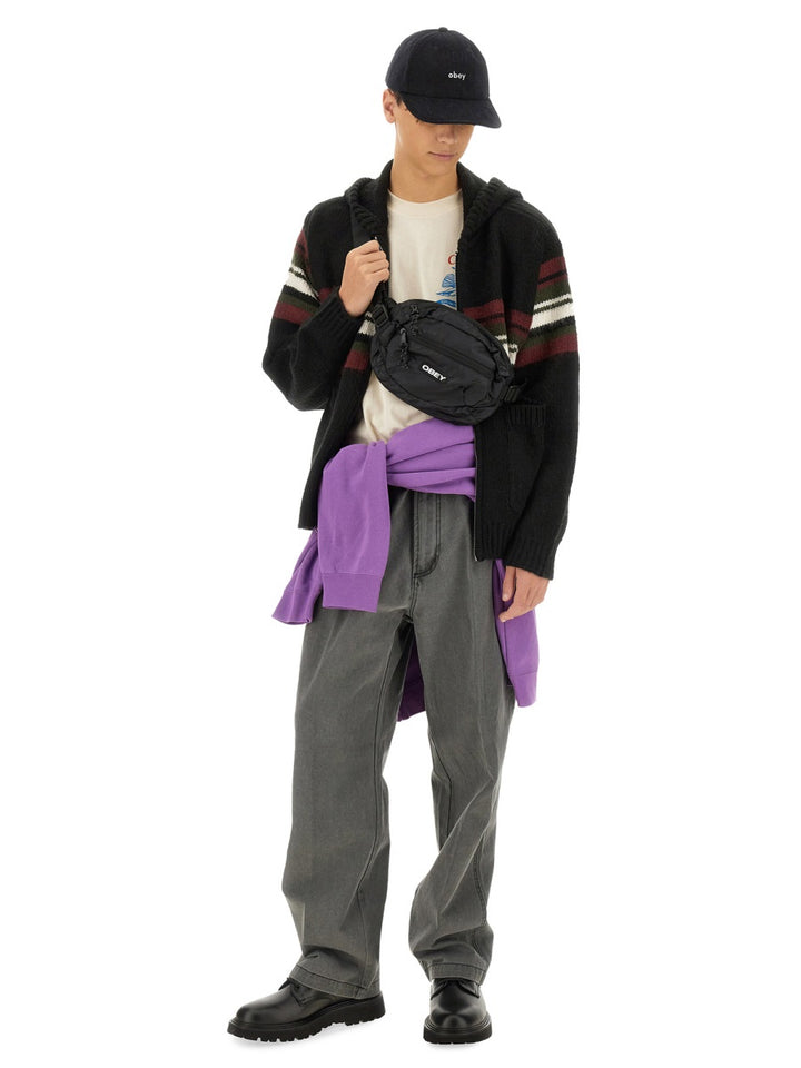 Obey Pantaloni - Nero | Wanan Luxury