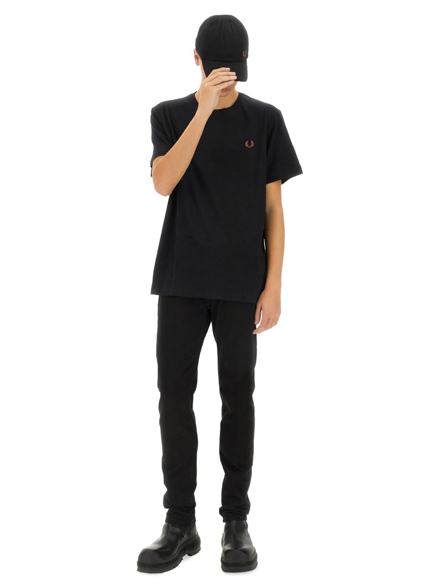Fred Perry T shirt - Nero | Wanan Luxury