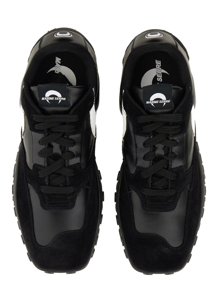 Marine Serre Sneakers - Nero | Wanan Luxury