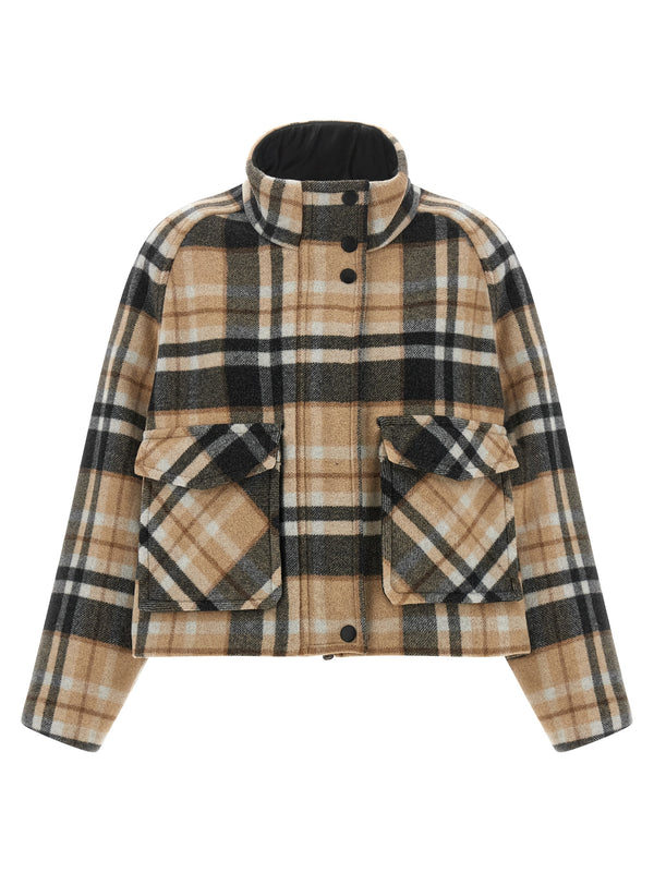 Caban Check Trench E Impermeabili Multicolor