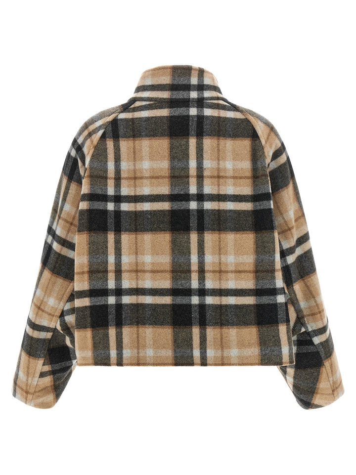Pinko Caban Check Trench e Impermeabili - Multicolor | 854ed9bf0035656e0ba76f9d542d20a54ef94e54