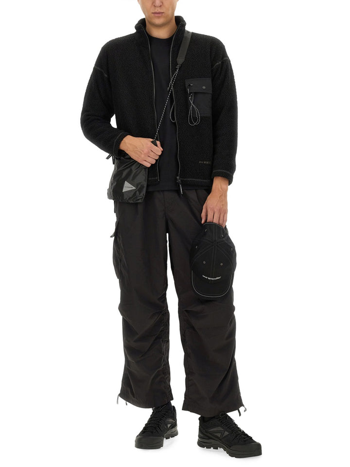 And Wander Felpe - Nero | Wanan Luxury