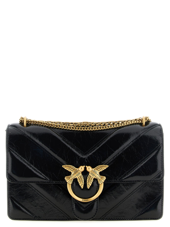 Pinko Love Borse a Spalla e Tracolla - Nero | f0fc20657897a753c258cc9c8737649be89deed7