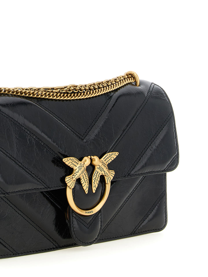 Pinko Love Borse a Spalla e Tracolla - Nero | 97d0d7ff34280bcbd9db40d3629b825480f8da28