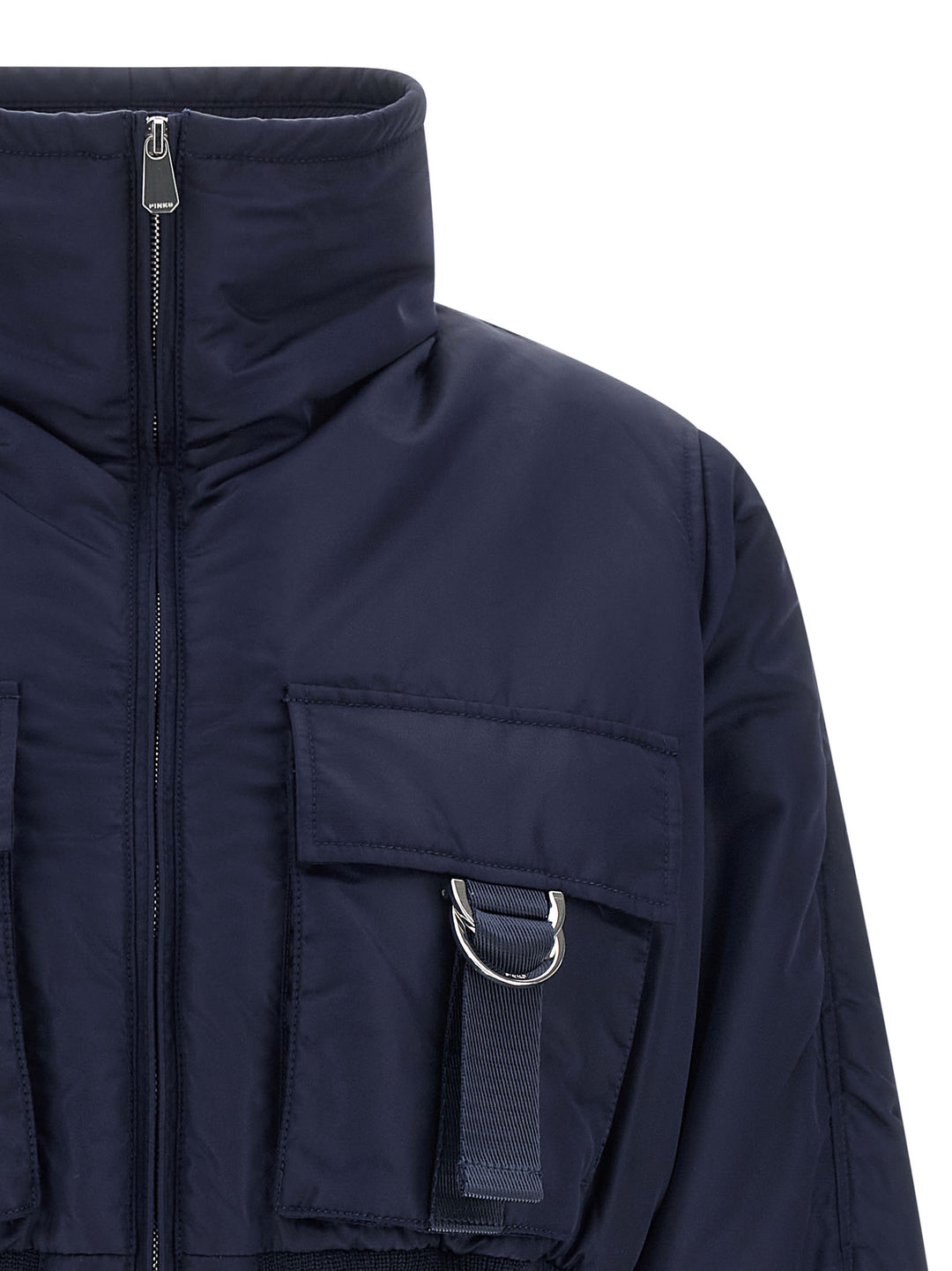Pinko Pinot Puffer Jackets - Blu | fcd6fd31120d62afd927e10486afe15ad2e1df86