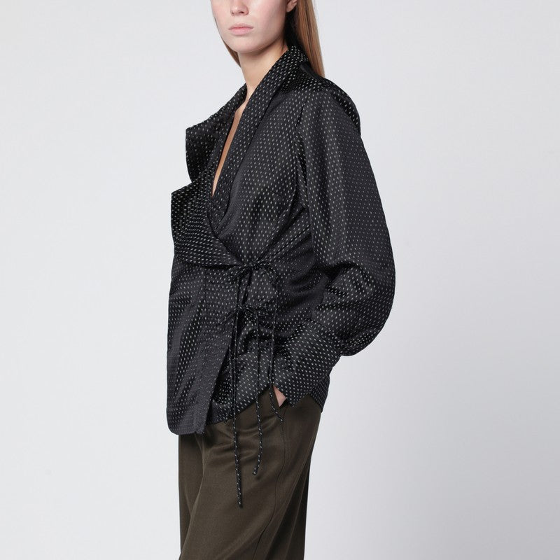 Dries Van Noten Shirts & Tops - Nero | 3632a614d52cef03f00b42ae3b4a6d2c69c24392