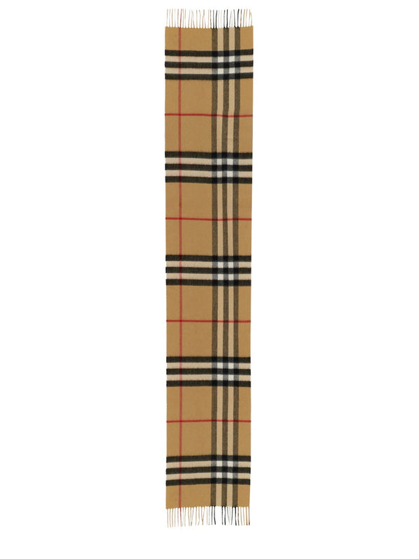 Cashmere Check Scarf