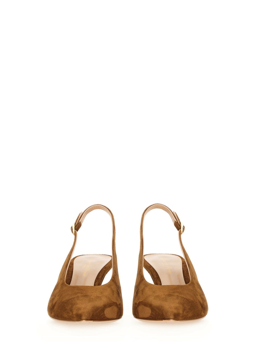 Gianvito Rossi Decollete - Marrone | Wanan Luxury