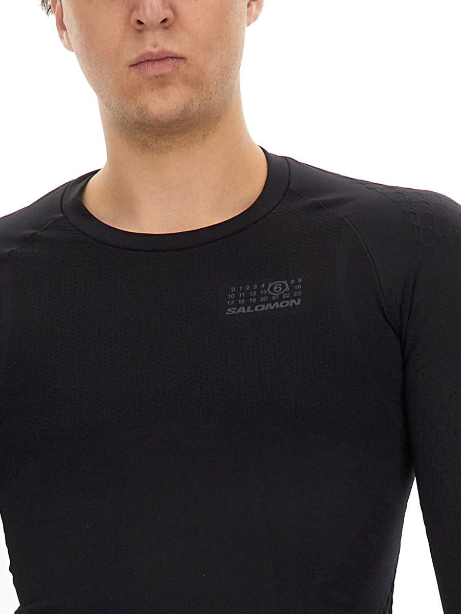 MM6 x Salomon Top - Nero | Wanan Luxury