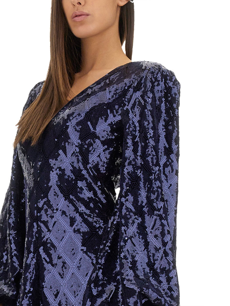 Rotate Birger Christensen Abiti - Blu | Wanan Luxury