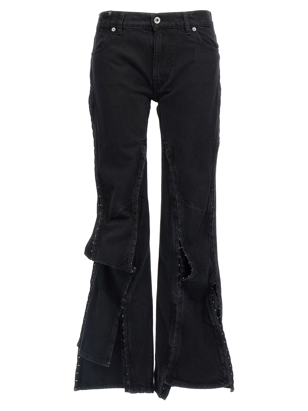 Y/Project Hook And Eye Jeans - Nero | 81b6d7aefa5eb60922467e37d6a197dc698715a5