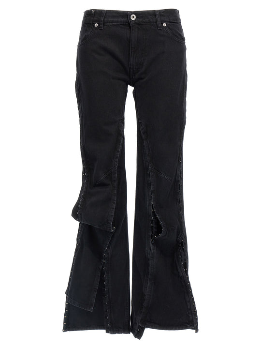 Hook And Eye Jeans Nero