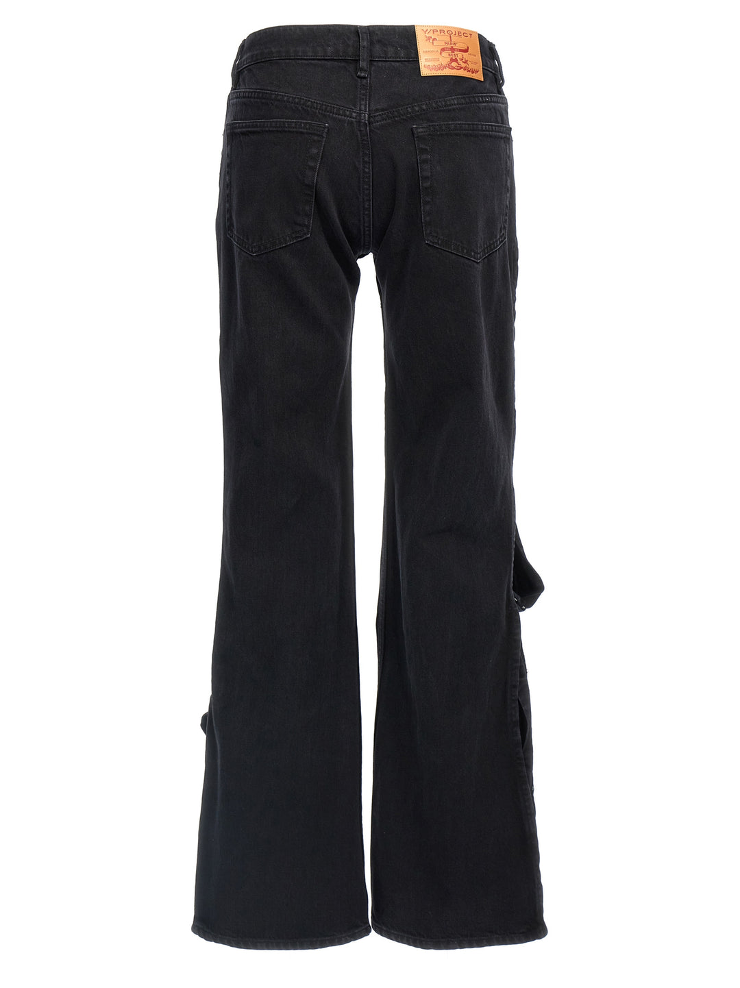Y/Project Hook And Eye Jeans - Nero | e2e0db916a19f7a4af4aebe276135c2781b4fbc5